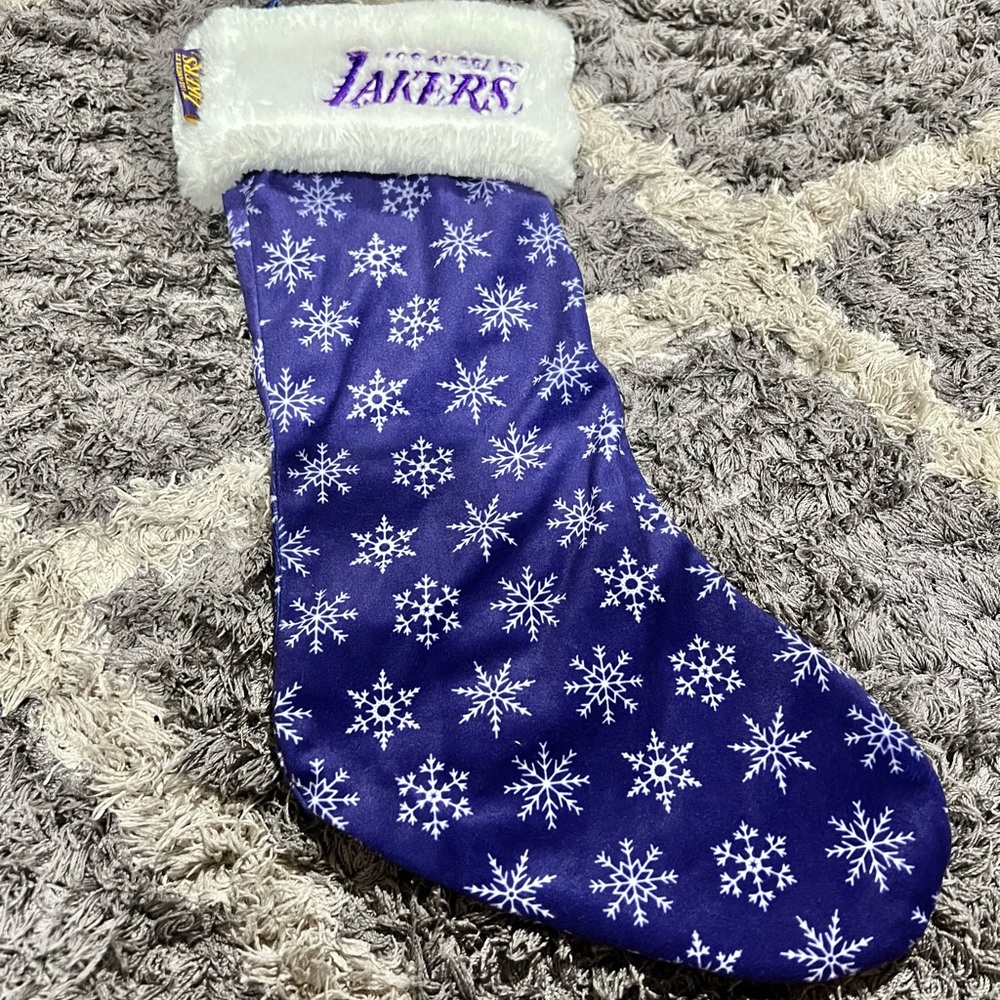 Los Angeles Lakers Christmas Stocking